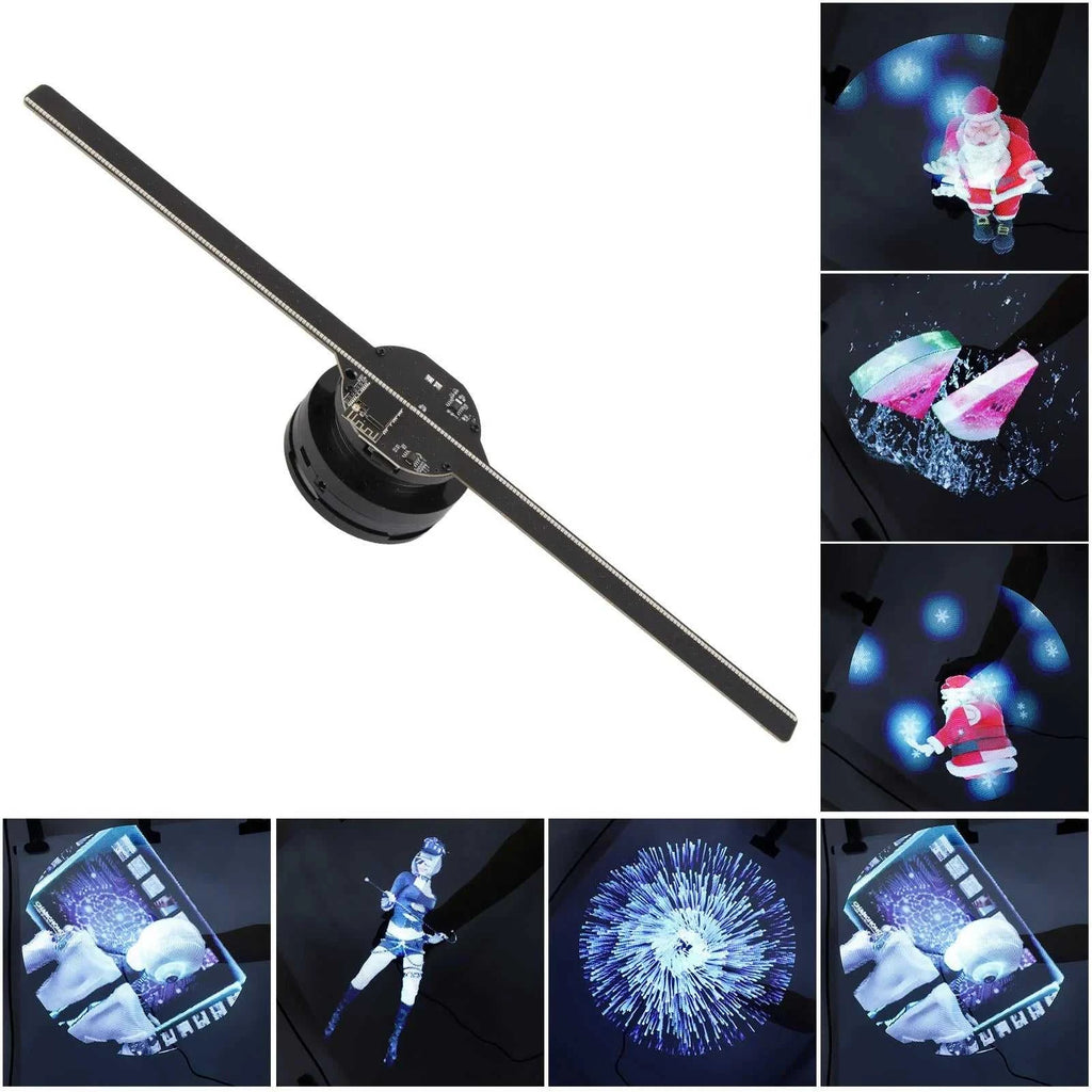3D Hologram Fan 224 LED Light Beads High Resolution 3D Advertising Player for Business Store Shop Bar Holographic Projector Fan The jack market .AU The jack market .AU Accessories Electronics $ 98 14:350853#US