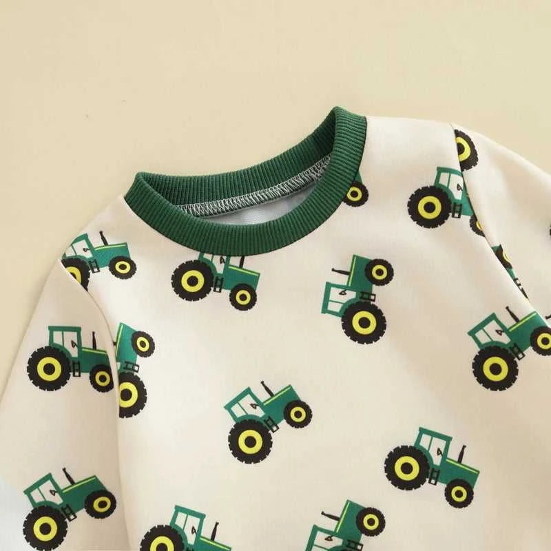 Baby Toddler Boy Spring Outfit Tractor Print Long Sleeve Sweatshirt Long Pants 2 Pcs Set Farm Clothes Tracksuit 0-3Y The jack market .AU The jack market .AU Mum & Kids: Essential Products for Every Family $ 36 14:771;200000463:200661895