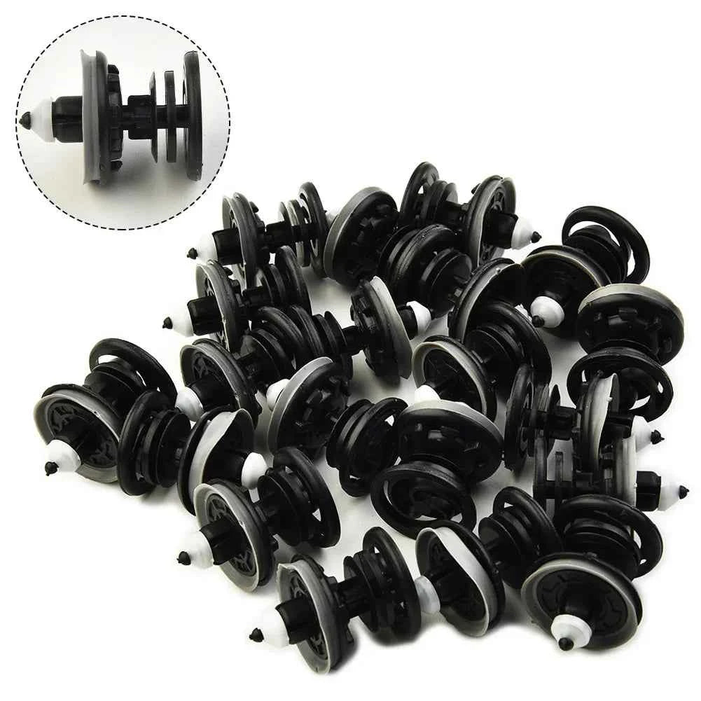 20x Car Interior Door Panel Push Card Clip 7L6868243 For Caddy Touran Tiguan Golf 4 5 6 7 Passat CC Polo Beetle Jetta T5