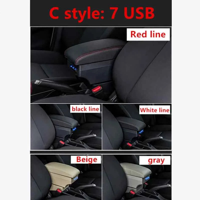 for LADA Niva Car armrest box Radaniva Special handrail Lada Car central storage box Niva