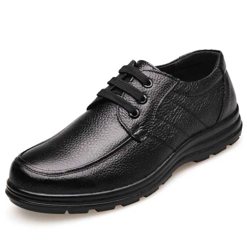 Genuine Leather Shoes Flat Mens Casual Shoes Cowhide Business Brand Male Footwear Soft Comfortable Black The jack market .AU The jack market .AU Step Up Your Style: Trendy Shoes for Every Occasion! $ 80 14:193#Black;200000124:200000364