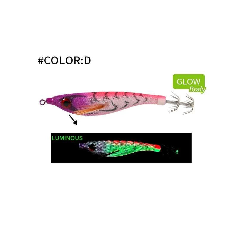 Luminous Colorful Floating Fishing Bait Squid Jig Artificial Fishing Lure Squid Hook Wood Shrimp Fishing Bait Octopus Cuttlefish The jack market .AU The jack market .AU Fishing Gear $ 23 14:200006151#F