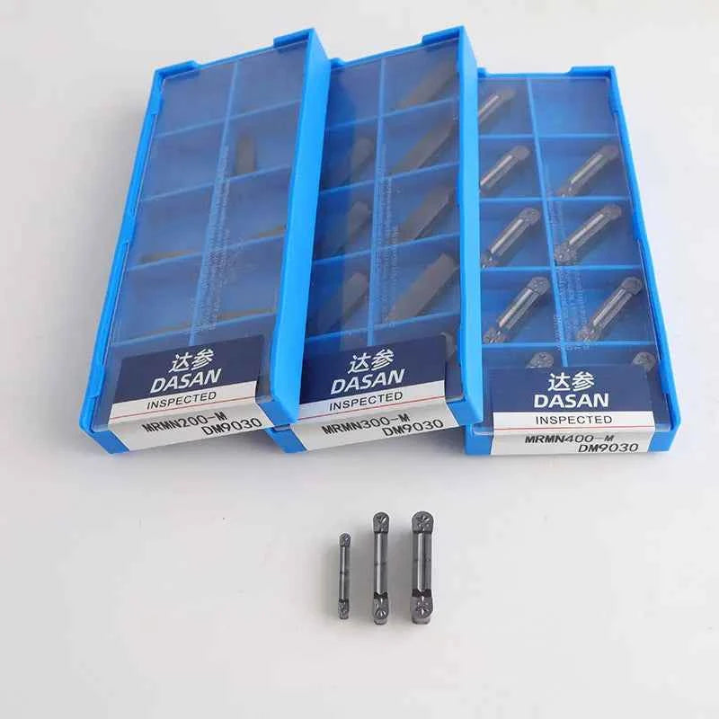 10pcs MRMN200 MRMN400 MRMN300 MGMN200 T MGMN300 T Carbide Inserts Grooving Blade Parting off CNC Lathe Slot Cutter Tool