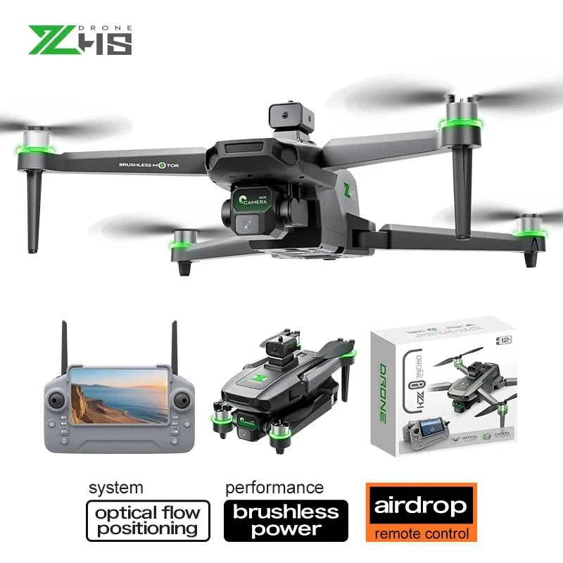 2026 Drones with a cameraoptical flow with 4.3-inch screen display brushless with airdrop drone dual lens WIFI aerial camera toy The jack market .AU The jack market .AU Drones $ 57 14:200006159#screw
