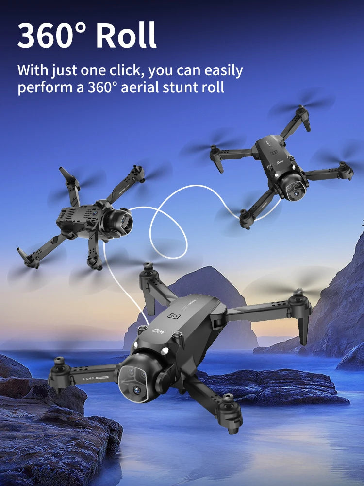 Lenovo E4 Drone 8K Aerial HD Gradient Flowing Light Dual-Camera Omnidirectional Obstacle Avoidance Brushless Motor GPS UAV