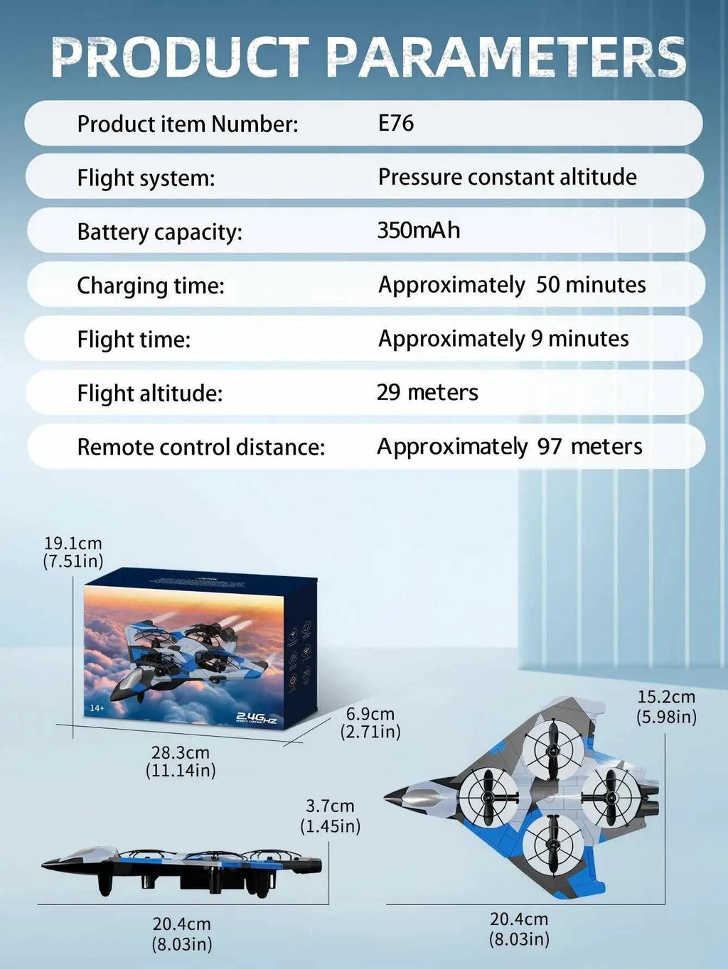 Quadcopter Remote Control Aircraft Drone Model Hovering Flight Fighter Fixed Height Rolling Stunt Toy Fall Resistant Kids Aldult The jack market .AU The jack market .AU Drones $ 70 14:29#E76 blue deone