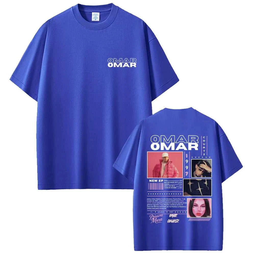 Omar Courtz Primera Musa Album Tour T Shirt Men Women Clothing Hip Hop Fashion Short Sleeve T-shirts High Quality Cotton T-shirt The jack market .AU The jack market .AU Men Fashion $ 36 14:350850#Pink;5:4182