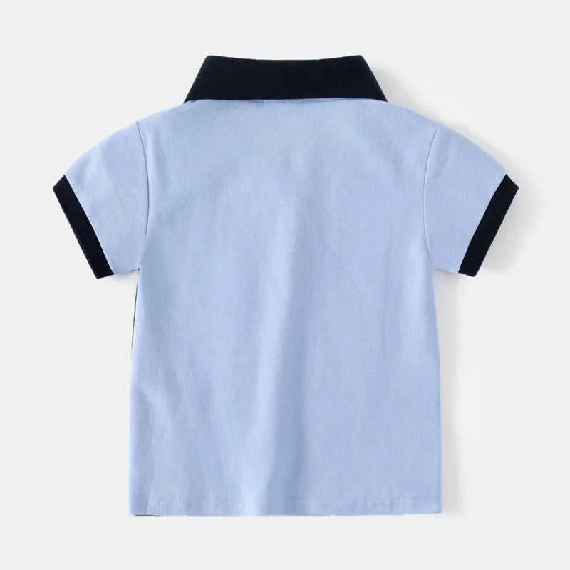 Baby Boy Toddler Polo Shirts for Children's Clothing Boys Clothes Cute Korean Polos Striped White Blue Summer Tops Kids T Shirt The jack market .AU The jack market .AU Mum & Kids: Essential Products for Every Family $ 28 14:200004889#TSD14;200000463:200661897#6-7 Years - Size 130