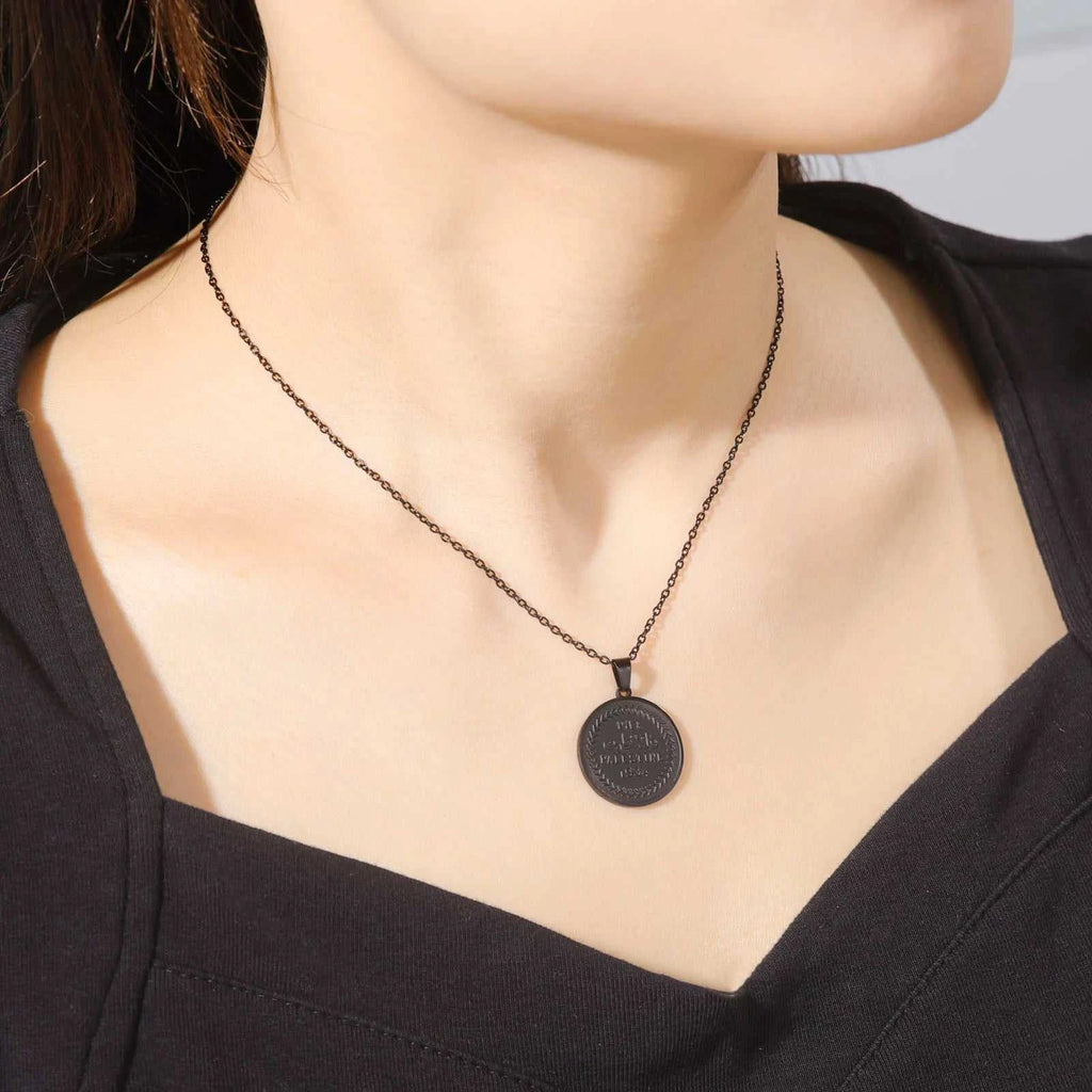 Cazador Vintage Palestine Women's Necklace Men Pendant Choker Necklace Mother Gift Stainless Steel Jewelry 2024 Wholesale The jack market .AU The jack market .AU Jewellery & Chains $ 48 200001034:2604813136#Rose Gold Color