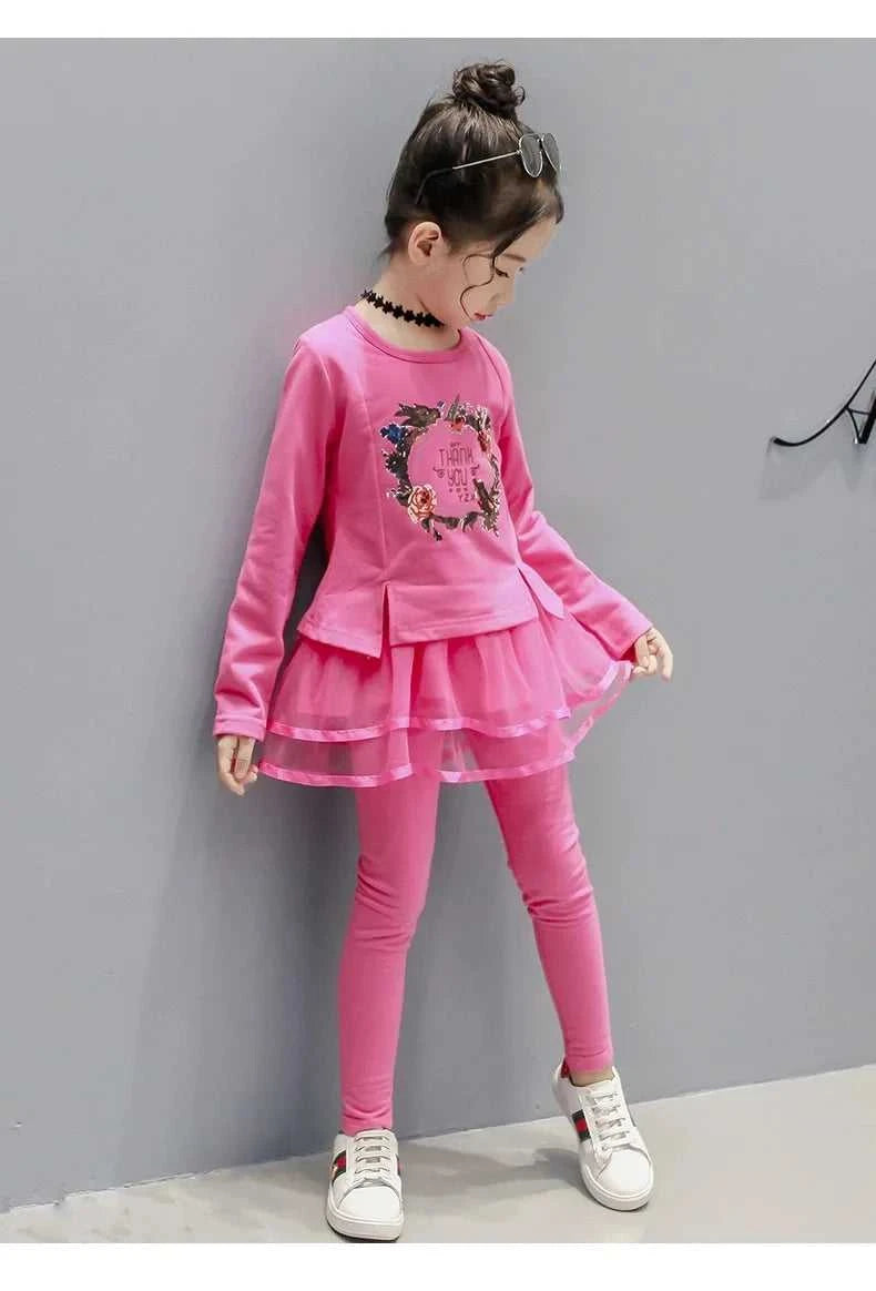 New Spring Girls Clothing Sets Cotton Cute Flower Long Sleeve Top + Pants Little Princess Suit For 3-10 Years Kids Birthday Gift The jack market .AU The jack market .AU Mum & Kids: Essential Products for Every Family $ 45 14:771#As the picture;200000463:200004207#5T(Size 130);200007763:201336100