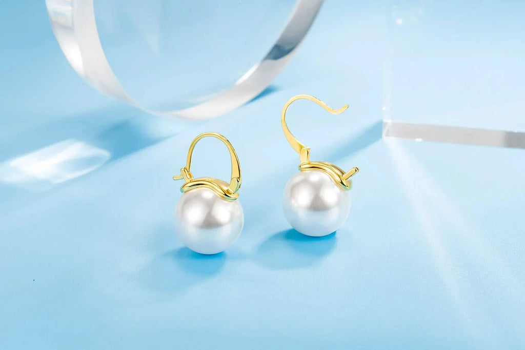 Trendy products 925 Sterling Silver earring for Women White Pearl 18k Gold romantic Hook Engagement Party Jewelry Holiday gifts The jack market .AU The jack market .AU Jewellery & Chains $ 48 200000226:29