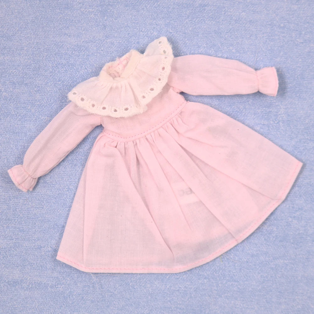 Outfits For ICY DBS Blyth Doll Simple Dress Cassual Style Special Price Suit 1/6 Jecci Five Azone S Anime Girl Ob24 Toys