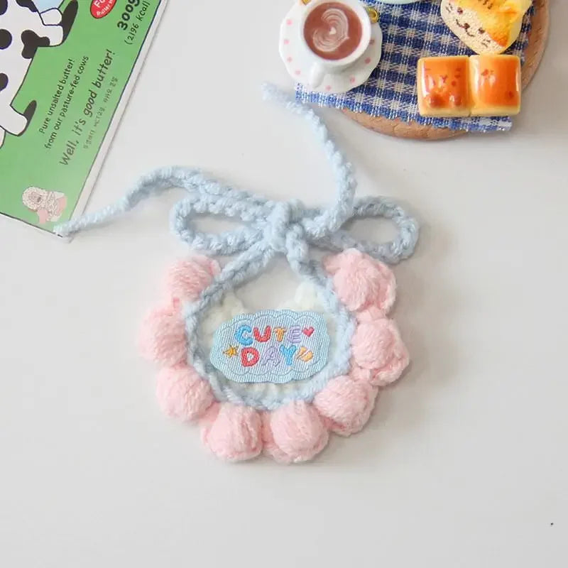 For 15/17cm 3.0 labubu v1/v2/v3 handmade bikini beach sun hat headgear set doll clothes for Ropa labubu decoration