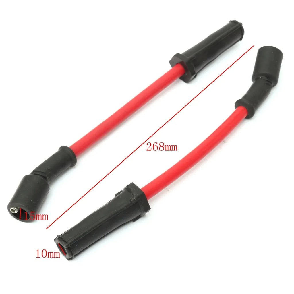 10mm for LS2 LS1 LS3 LS6 LS7 Red Spark Plugs Ignition Wires Set for Chevrolet /GMC Start the for Chevrolet GM spark plug wire