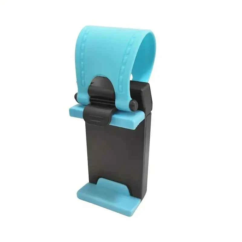Universal Car Steering Wheel Phone Holder Hook Mount Navigation Mobile Phone Bracket Support in Car for iPhone Xiaomi Samsung