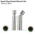 Spark Plug Socket Wrench Adapter 14mm 16mm Install Replace Repair Kit Swivel Torque Magnetic Remove Removal Gap Tool Car AUTO
