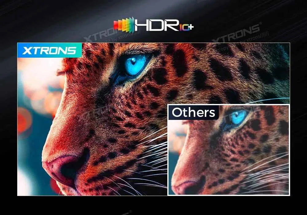 XTRONS 19.5" Android Car Roof Monitor TV Octa-core 8K IPS Car Screen Adjustable Angle to 170° with Screen Mirroring USB HDR RCA