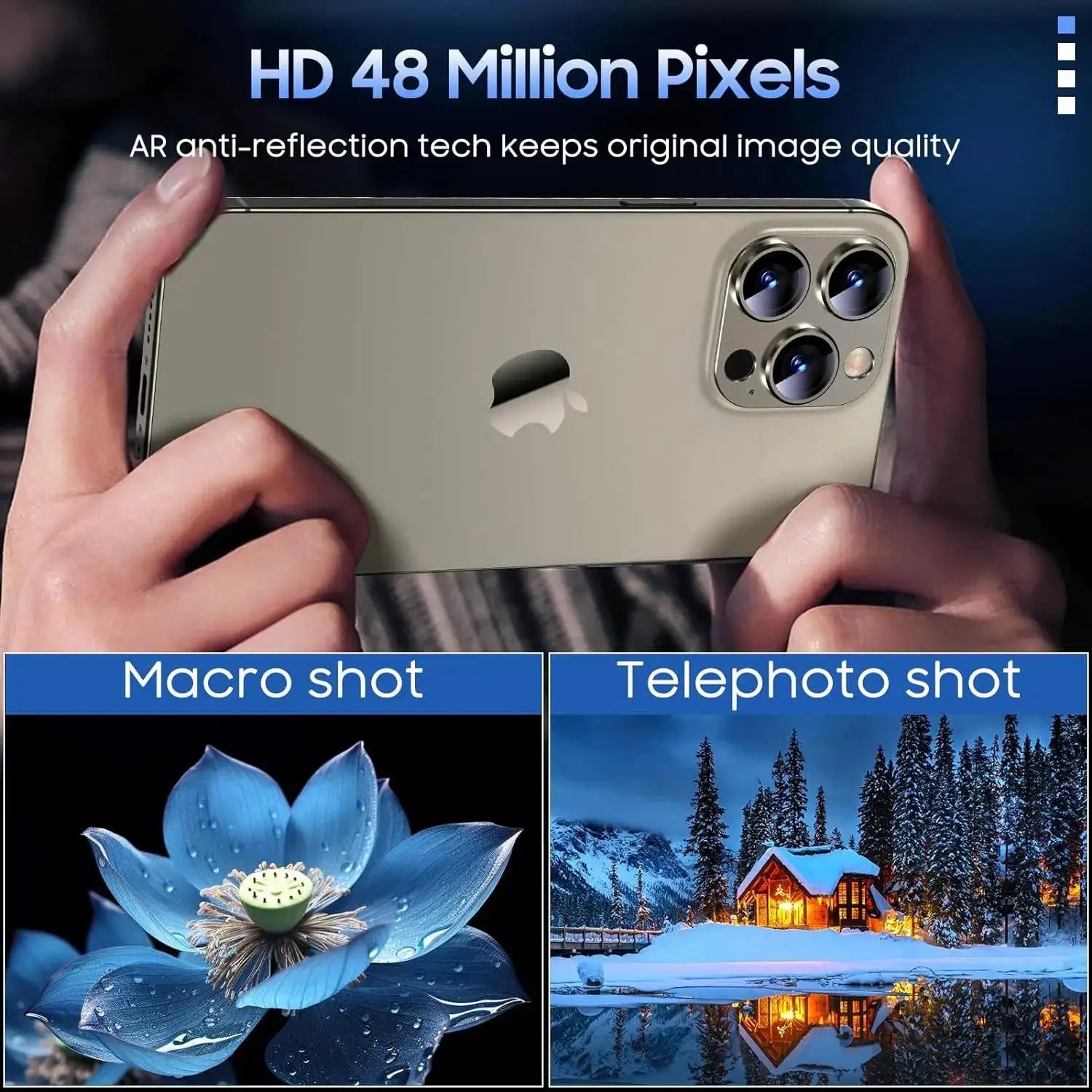 iPhone LensGuard - 9H Tempered Glass Camera Protector for iPhone 14, 15, 16 Pro Max & Plus