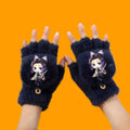 New Demon Slayer Tanjiro Kamado Nezuko Agatsuma Zen'itsu creative high-value DIY cartoon printed student warm flip mittens gift The jack market .AU The jack market .AU Little Wonders $ 61 14:193#gloves-01;977:1462#Flip-top gloves