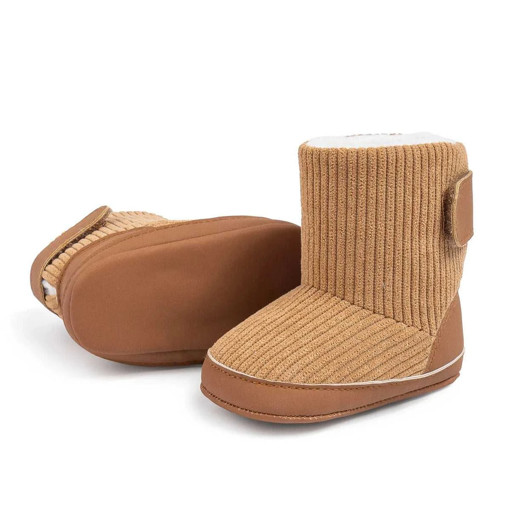 KIDSUN Newborn Baby Winter Boots Soft Corduroy Warm Booties With Fur Lining Unisex Design For Baby Boys Girls The jack market .AU The jack market .AU Mum & Kids: Essential Products for Every Family $ 26 14:771;200000264:201336170