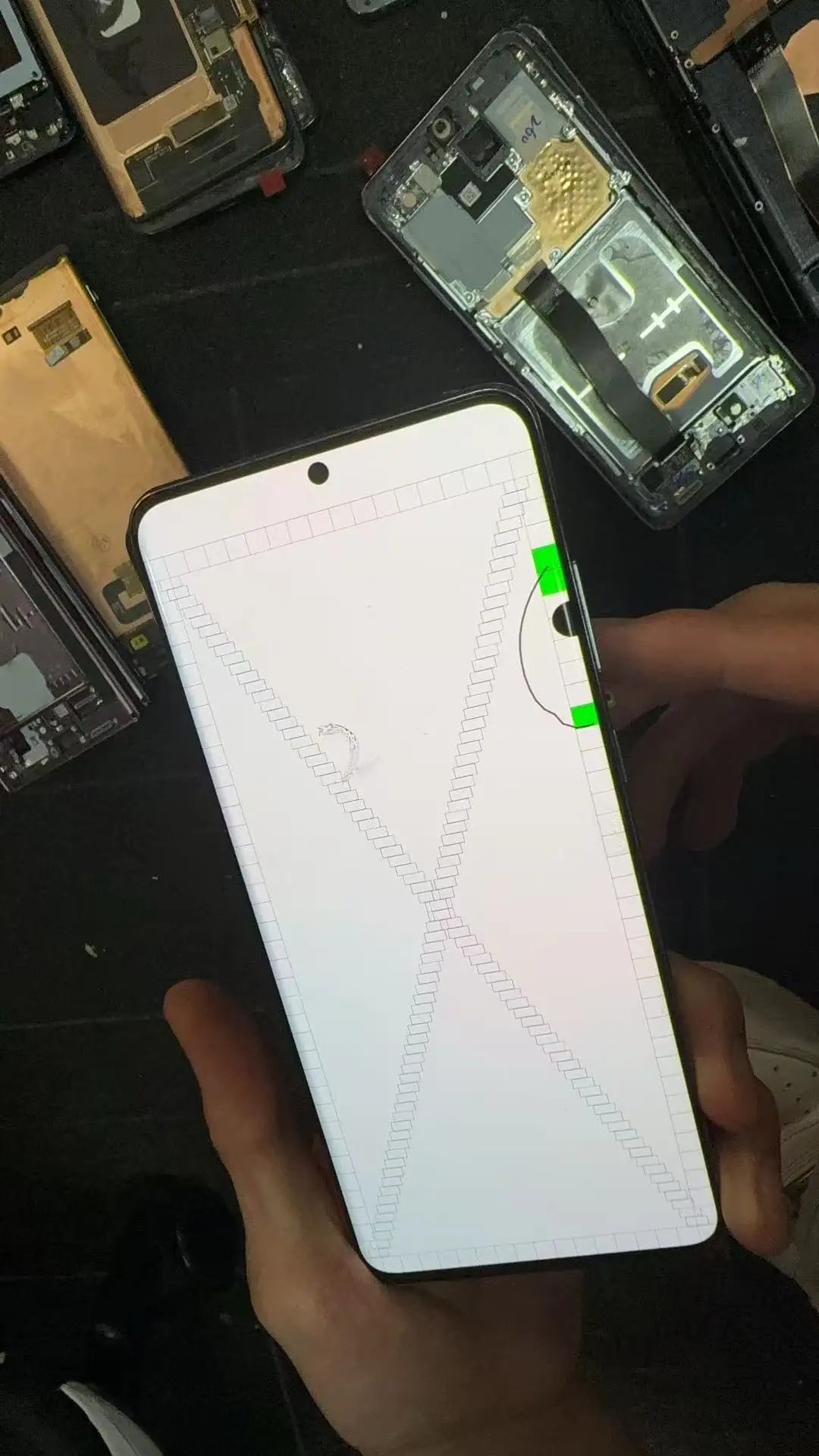 Single sale Defect dot For SAMSUNG S20 Ultra LCD G988F/DS G988U G988W SM-G9880 Display Touch Replacemen For S20U