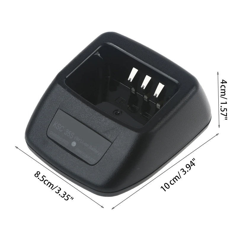 KSC-35S Rapid Charger charging stand for Kenwood Radio TK 2300 2400 2402 3200 3300 3400 2200 U100 3000 2000 KNB 45 63 65