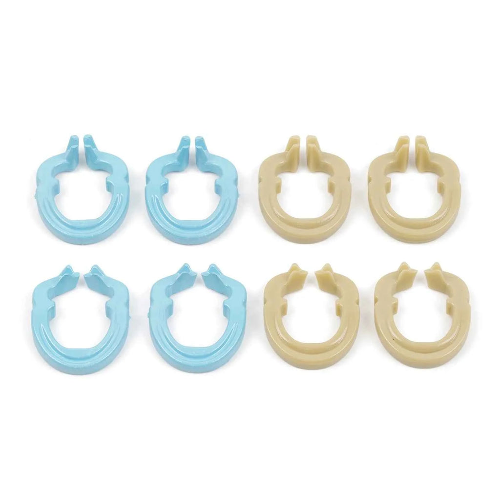 WELLCK Autoclavable Dental Rubber Dam Clamp - Resilient Resin Separator Ring for Precision Barrier Protection