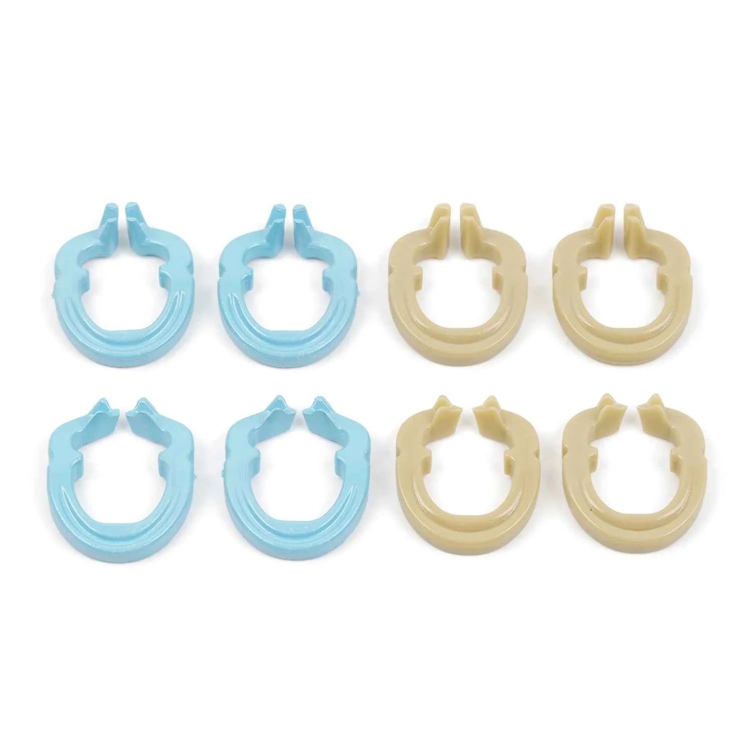 WELLCK Autoclavable Dental Rubber Dam Clamp - Resilient Resin Separator Ring for Precision Barrier Protection