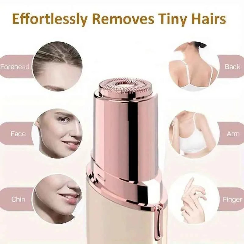 Flawless Generation 2 Double Halo Facial Hair Removal Tool - Effortlessly Achieve a Smooth, Hair-Free Face