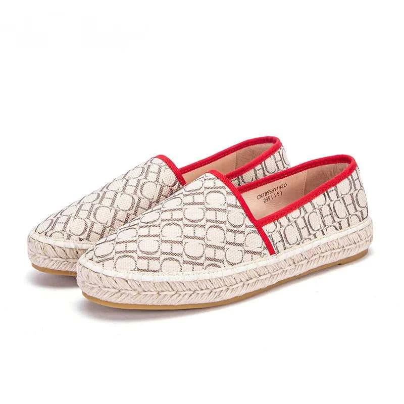 Luxury Design New Fisherman Shoes Women's Slip-on shoe Textile Slip Rope Sole Four Season Women's Flat Shoes Casual Shoes The jack market .AU The jack market .AU Step Up Your Style: Trendy Shoes for Every Occasion! $ 112 14:193;200000124:200000337