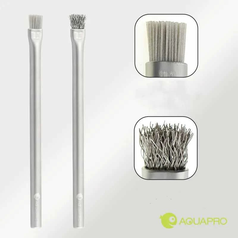 Aquapro Algae Brush Cleaning Tools Aquarium Accessories and Fish Tank Clean Brush Remover Stainless Steel Salt Fresh Water Plant The jack market .AU The jack market .AU Home $ 28 14:29#Pro Brush;5:100014064#23cm