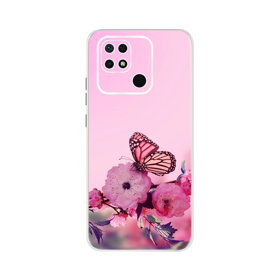 For Cover Redmi 10 Case Silicon Back Cover Phone Case For Xiaomi Redmi 10 2022 Soft coque TPU Redmi 10a 10c Clear bumper etui