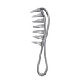 CombPro Antistatic Wide-Tooth Curl Comb - Effortless Detangling & Retro Style for All Hair Types