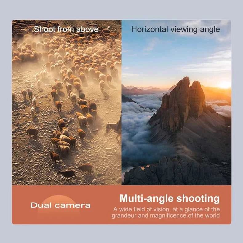 Lenovo D18 Drone 8K Aerial HD Dual Camera Intelligent Obstacle Avoidance Brushless Power GPS Return Screen Remote Control Drone The jack market .AU The jack market .AU Drones $ 105 14:1052#D18-8K HD-Grey