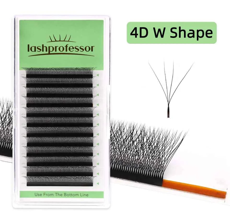 Lashprofessor 3D Spike Lashes - YY Shaped Faux Mink Premade Volume Fans for Luscious, Fairy-Like Eyes