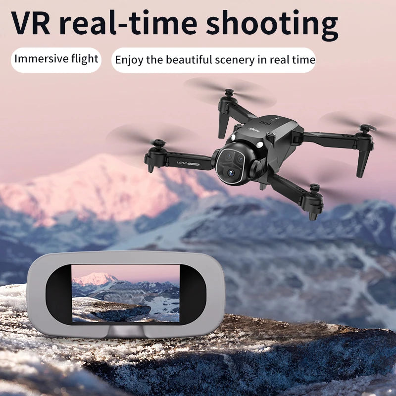 Lenovo E4 Drone 8K Aerial HD Gradient Flowing Light Dual-Camera Omnidirectional Obstacle Avoidance Brushless Motor GPS UAV