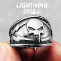 Lightning Skull Men Ring 316L Stainless Steel Skeleton Rock Punk Warrior Rings Rap for Rider Male Boyfriend Jewelry Best Gift The jack market .AU The jack market .AU Jewellery & Chains $ 50 200000369:200000296;200000783:29#R924-Lightning Skull