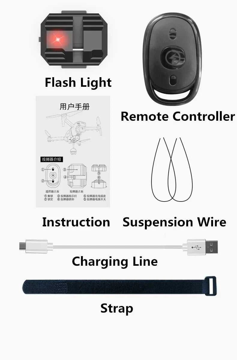 Drone Airdrop System for DJI Mini 3 Pro/Mini 3/Mini SE/Mini 2/2 SE Accessories Payload Delivery Transport Drop Release Device The jack market .AU The jack market .AU Drones $ 58 14:193;200000828:201589807;200007763:201336100