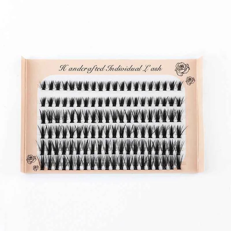 Fluffy 3D Eyelash Extensions - 10/20/30D Individual Soft & Dramatic Lashes for Effortless Makeup Looks
