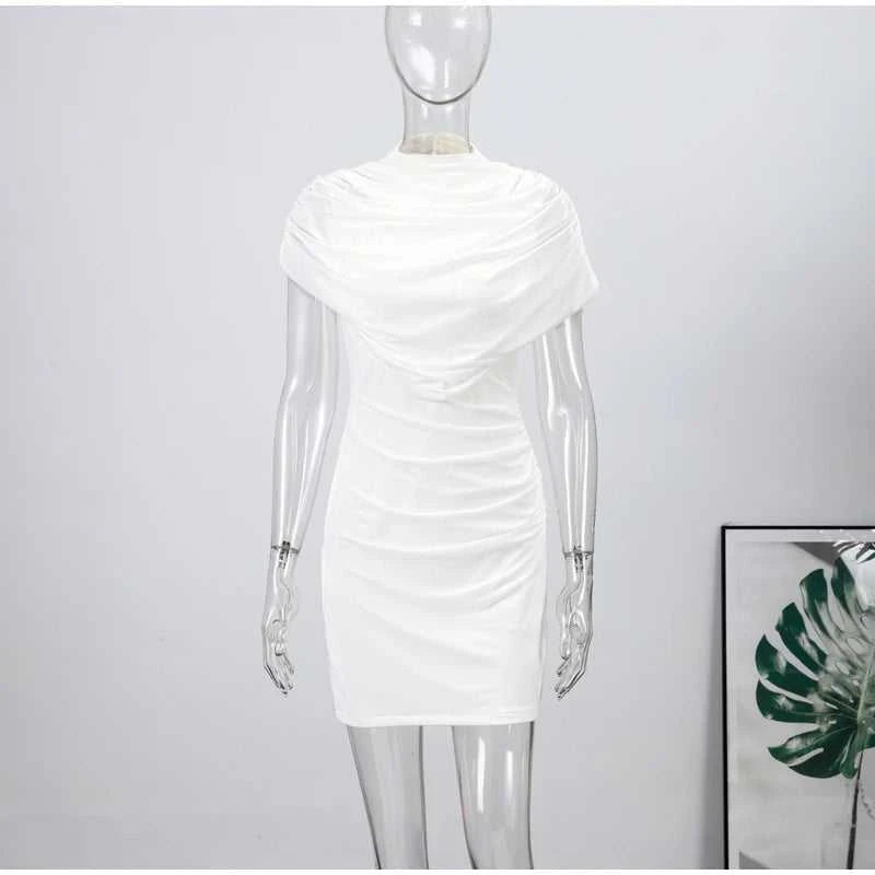 Women's Sequin Halter Dress – Slim Fit Pleated Bodycon Party Dress with Empire Waist The jack market .AU The jack market .AU Woman Fashion Dress $ 86 14:350850#black;5:361386