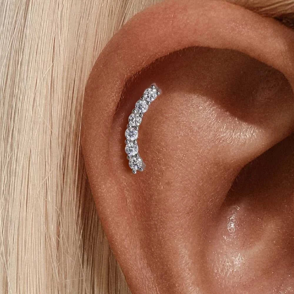 AIDE 925 Sterling Silver 1Pc Mini Shiny Heart/WaterDrop For Women Cartilage Piercing Earring INS Classic Pendant Tassel Gifts The jack market .AU The jack market .AU Jewellery & Chains $ 54 200000226:200006154#26;200001034:361180#1 piece