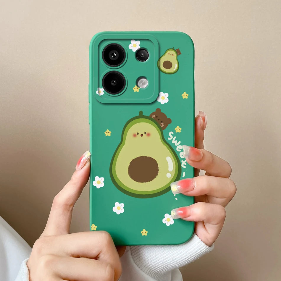 Xiaomi Poco X6 Pro Anime Silicone Case - Full Protection & Shockproof Design for Ultimate Style & Durability