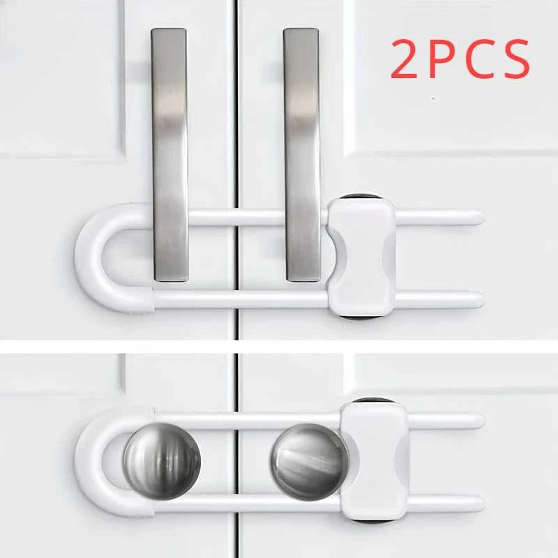 2/4PCS Sliding Cabinet Child Safety Locks Baby Proofing Cabinet Lock Cupboard Latches for Kids on Closet Door Knobs Handles The jack market .AU The jack market .AU Mum & Kids: Essential Products for Every Family $ 30 14:173#Black 4pcs