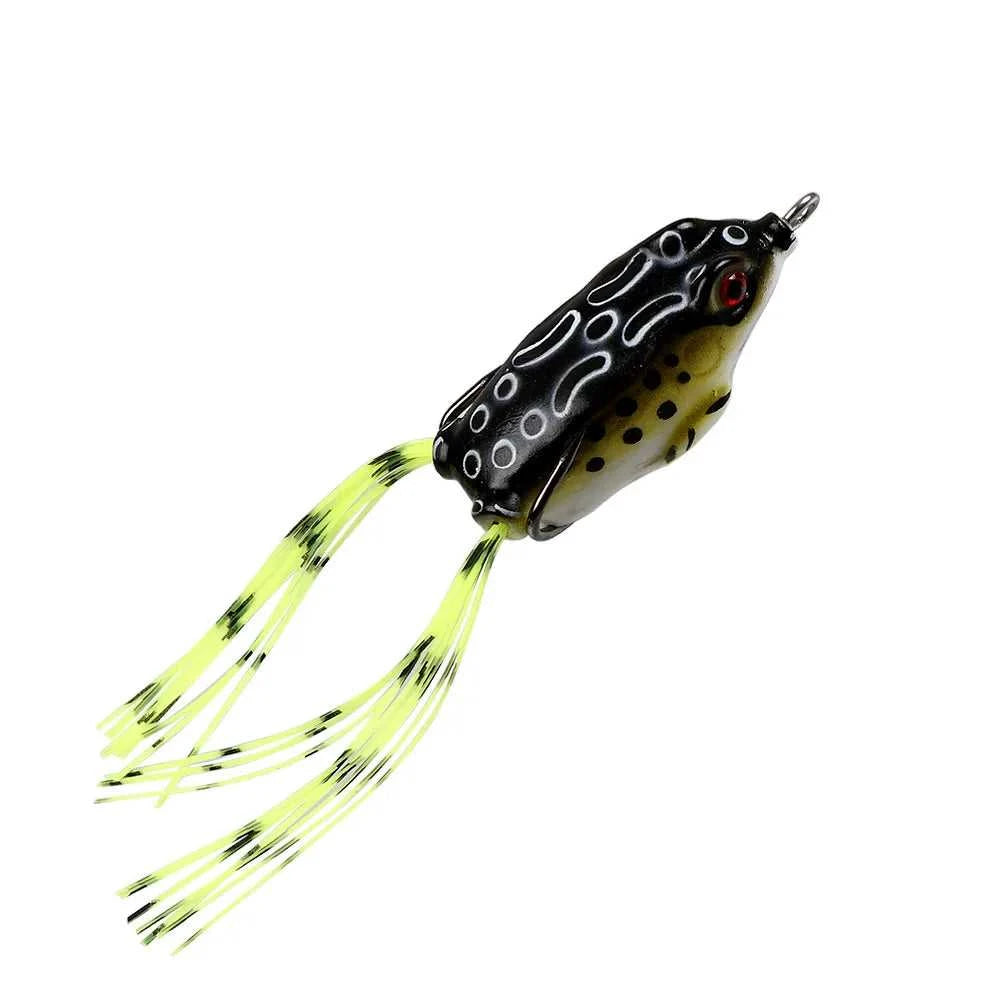 Fake Bait Lure Frog Bait Black Fish Special Kill Simulated Double Hook Point Upturned Soft Bait Floating Water Fishing Black Kin The jack market .AU The jack market .AU Fishing Gear $ 20 14:366#B;5:200661828#5.5cm 13g