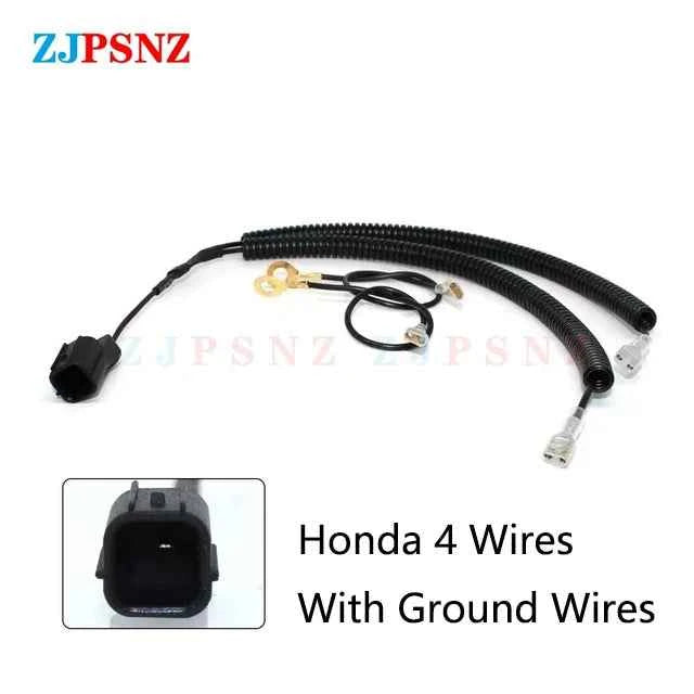 Auto Horn Plug 4 Wires Corrugated Tube Dedicated Snail Horn Socket Conversion Plug Car Speakers Single Horn Refit Double Horn