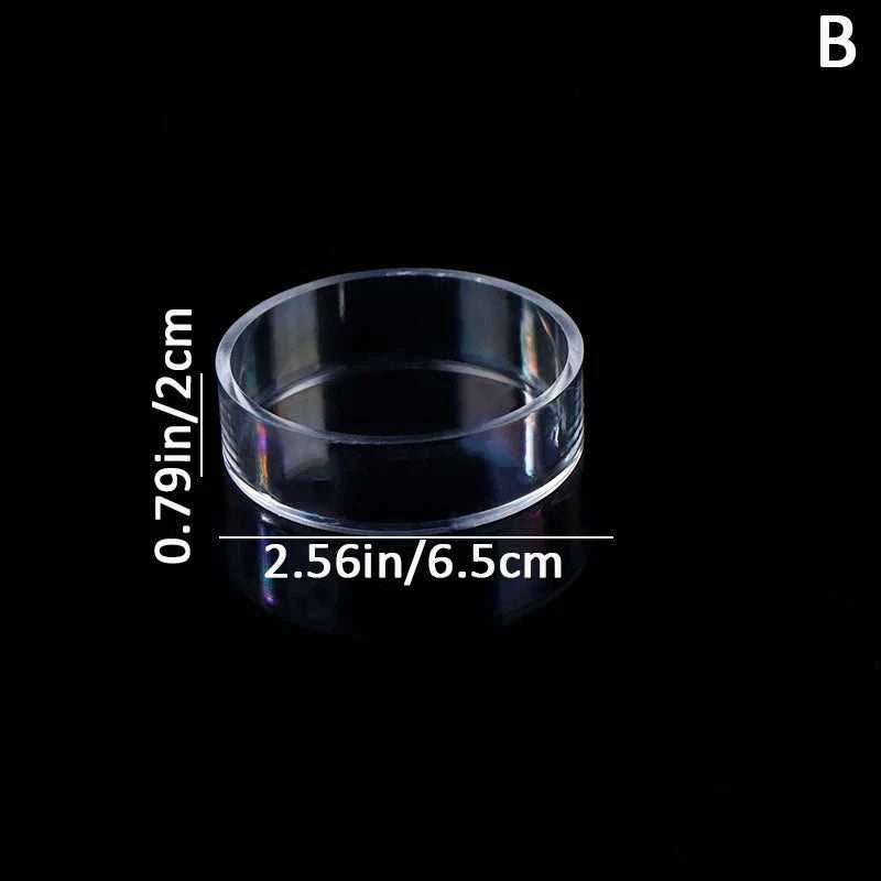 【F】Aquarium Feeder Acrylic Transparent Fish Round Square Dishes Shrimp Food Box Fish And Shrimp Feeding Accessories The jack market .AU The jack market .AU Fishing Gear $ 22 14:691#E