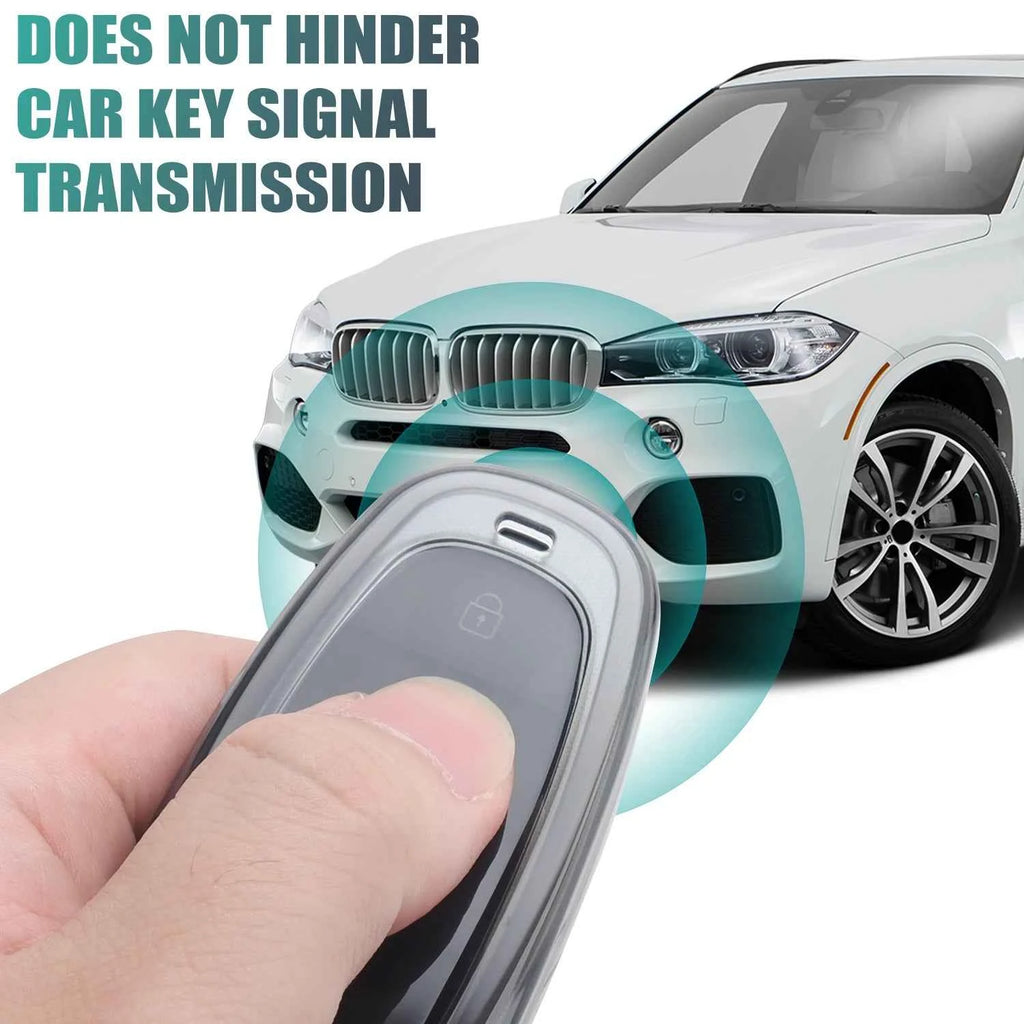 Tpu Car Key Case for Hyundai Tucson Sonata Solaris Hybrid Nexo NX4 Santafe DN8 Key Cover Holder Protector Shell Car Accessories