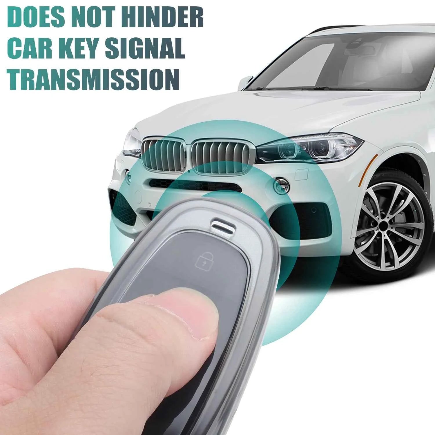 Tpu Car Key Case for Hyundai Tucson Sonata Solaris Hybrid Nexo NX4 Santafe DN8 Key Cover Holder Protector Shell Car Accessories