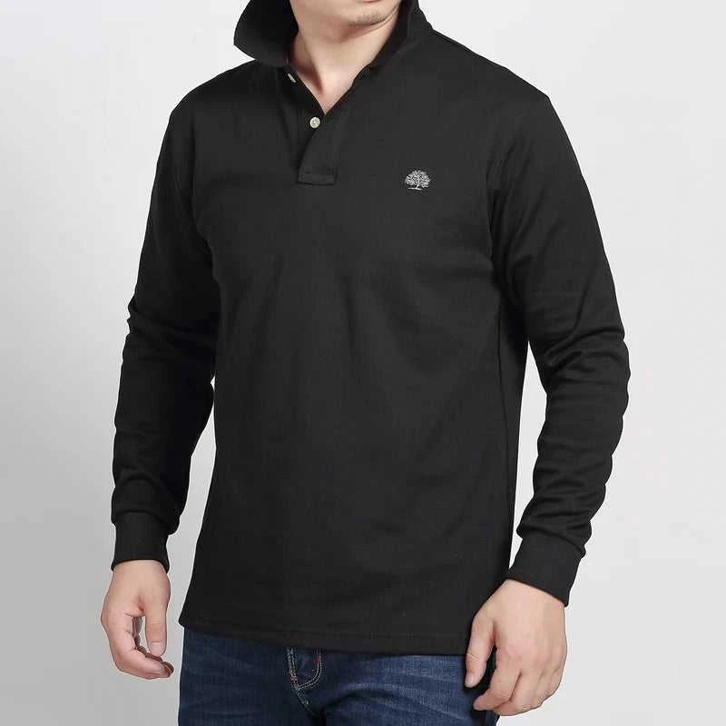 New Autumn Men Polo Shirt Men's Business Work Cotton Male Top Tees Long Sleeve Turn-down Collar Polo Shirts Large Size 6XL The jack market .AU The jack market .AU Men Fashion $ 49 14:691;5:200005259