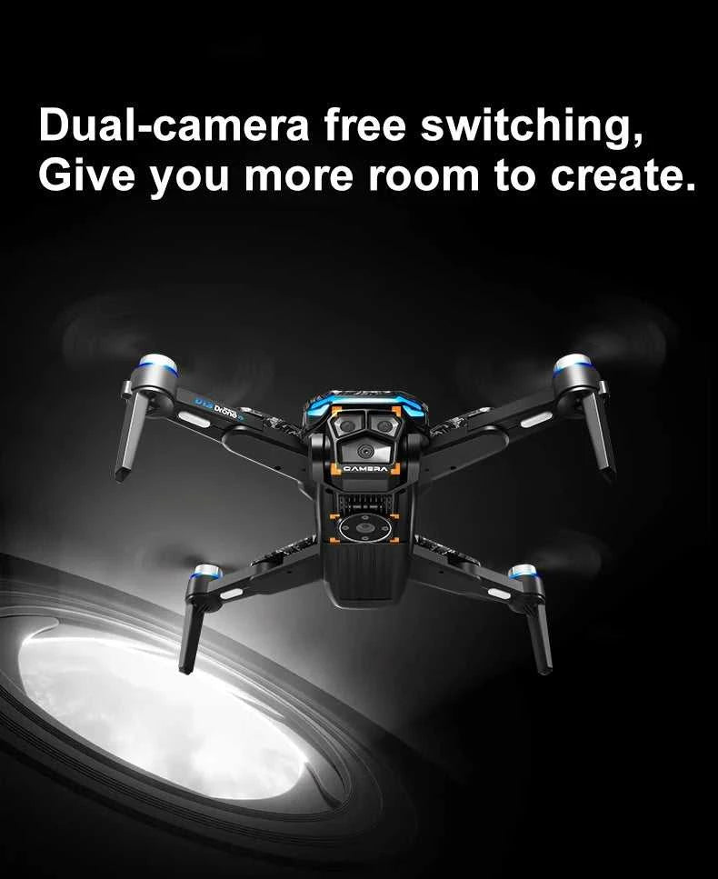 New D13 Drone 4K Professional HD Triple Camera 5G WIFI FPV Dron 360° Obstacle Avoidance Brushless Large Screen RC Quadcopter Toy The jack market .AU The jack market .AU Drones $ 123 14:173#D13-Screen Drone